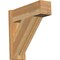 Ekena Millwork Traditional Block Rough Sawn Outlooker, Western Red Cedar, 8"W x 24"D x 24"H OUT08X24X24TRA05RWR - alternate 1